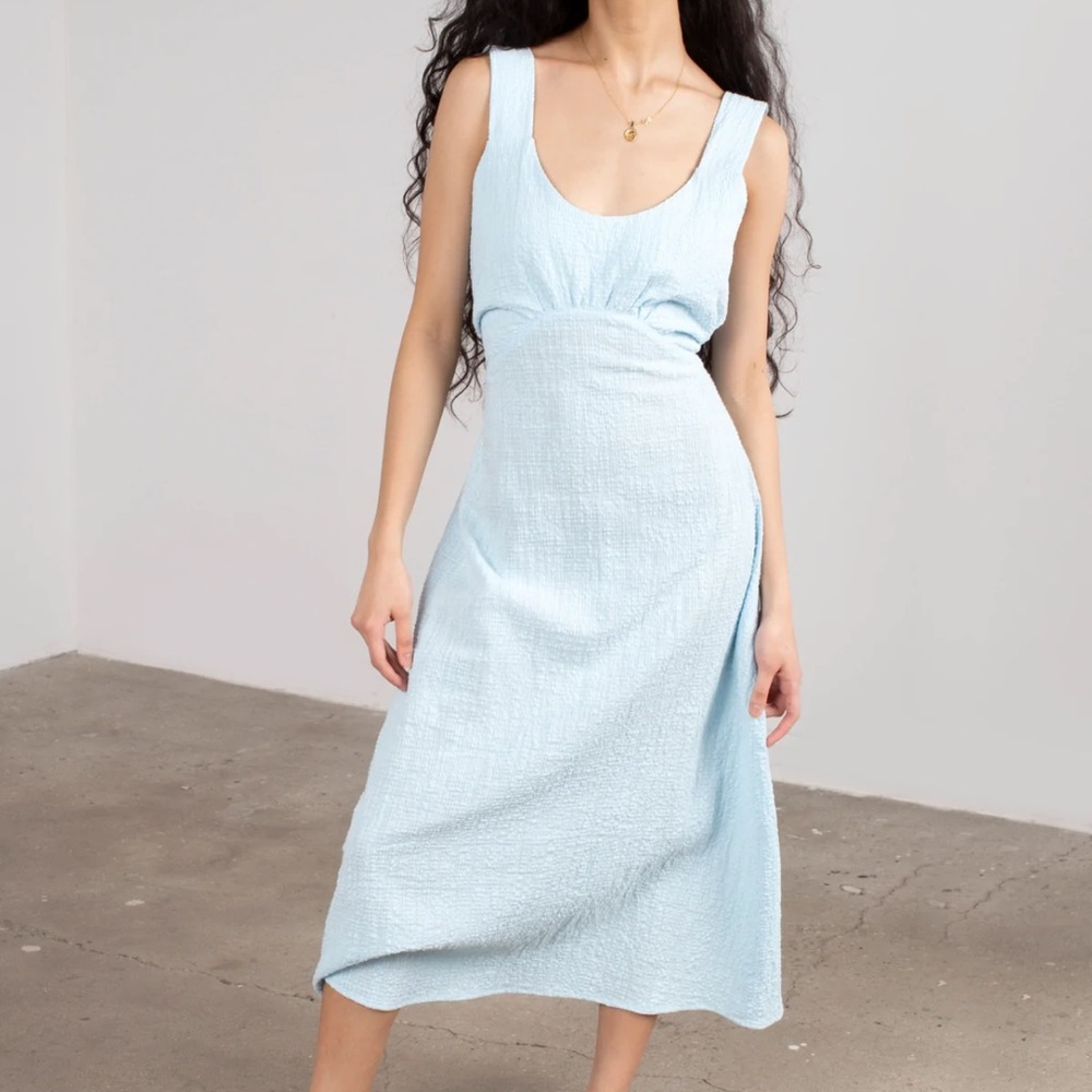 Large Blue Ilana Kohn Crowley Dress, New